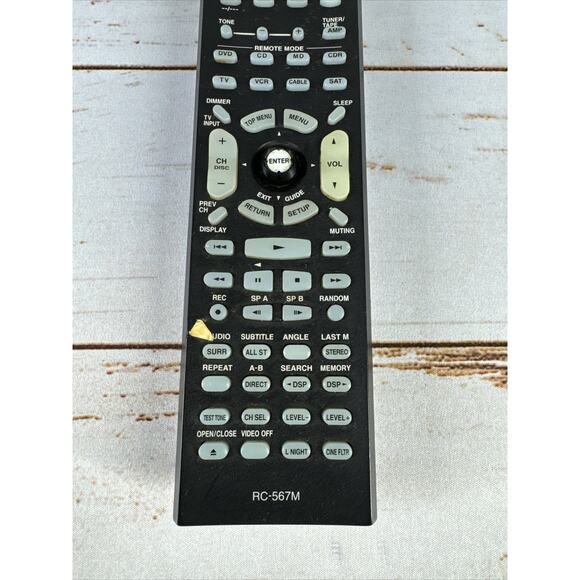 Onkyo RC-567M Remote – Compatible with HL-10991, HTR520, TXSR502, HTS770/870 - Picture 3 of 4